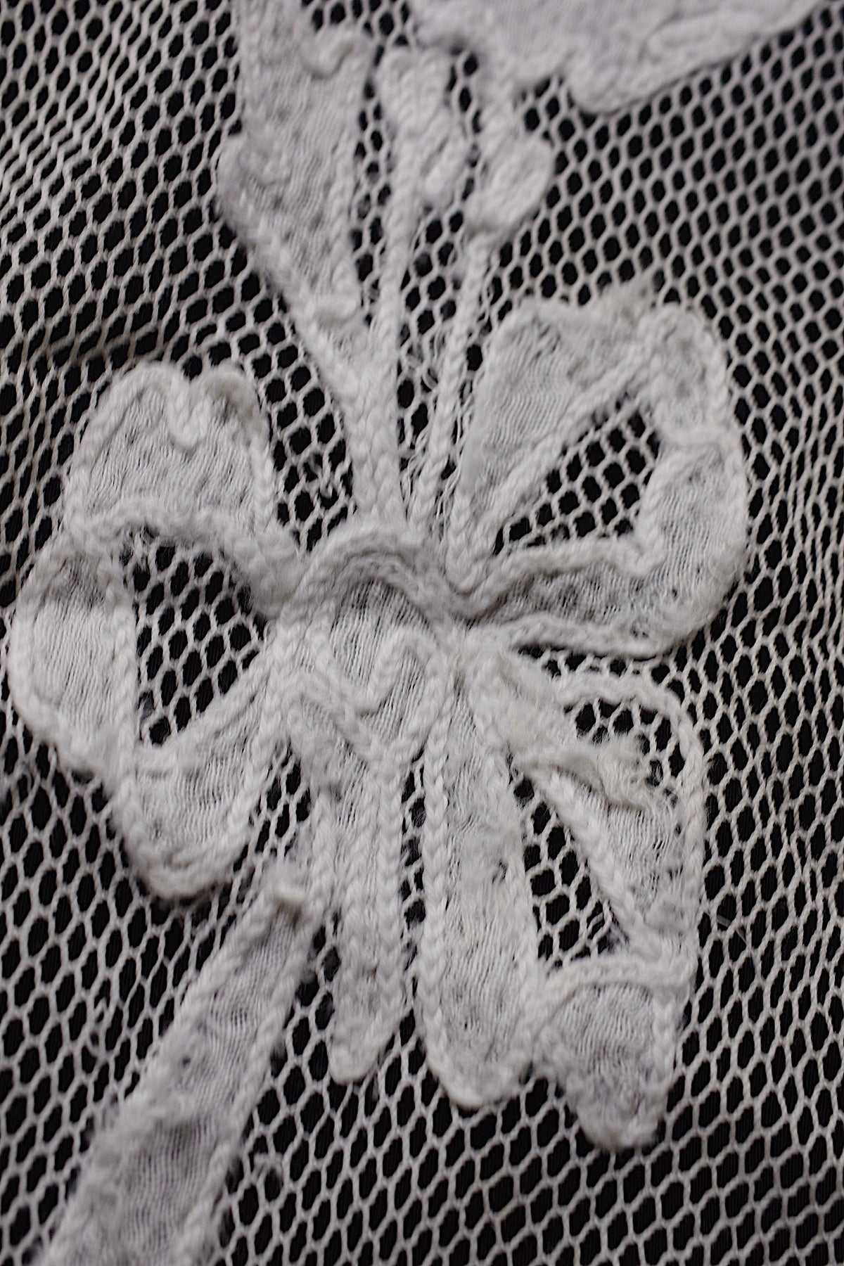 アンティークカーテン linge de maison ancienne 16