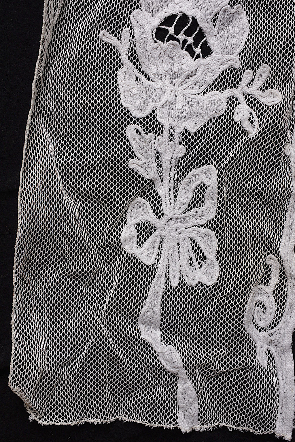アンティークカーテン linge de maison ancienne 17