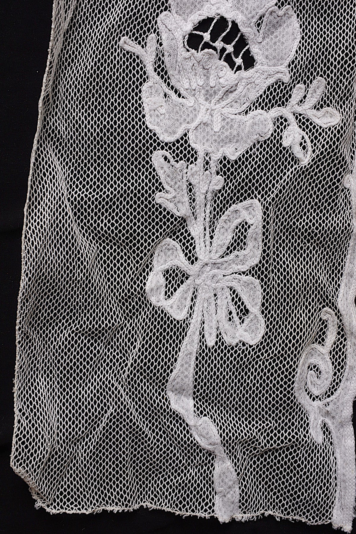 アンティークカーテン linge de maison ancienne 17