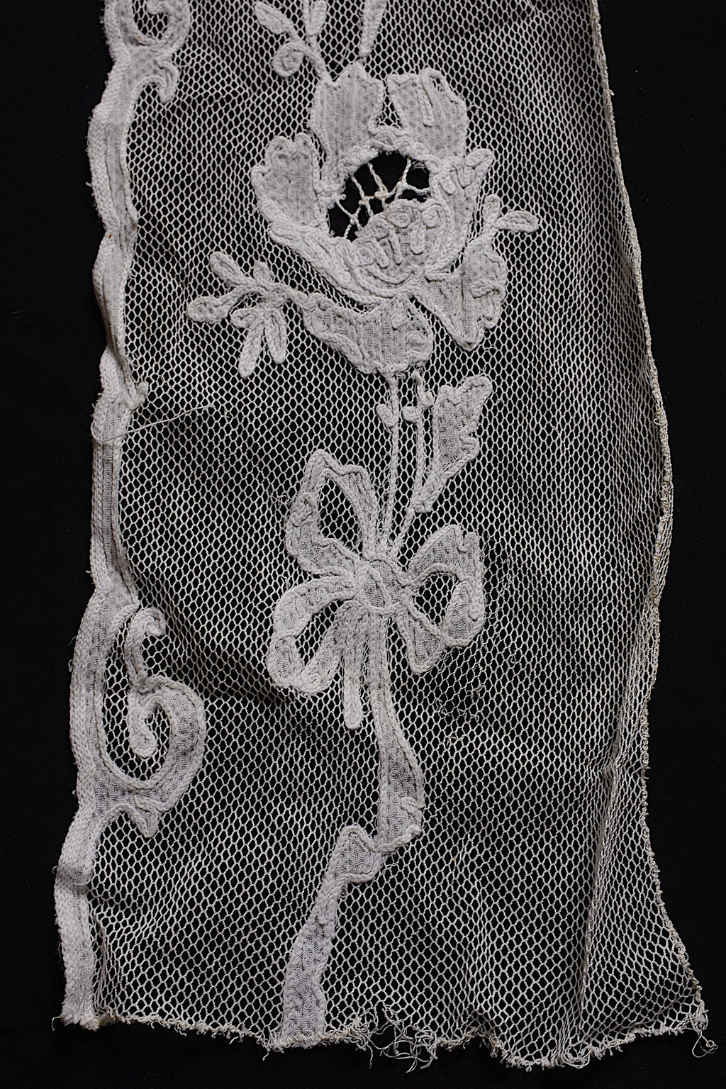 アンティークカーテン linge de maison ancienne 4