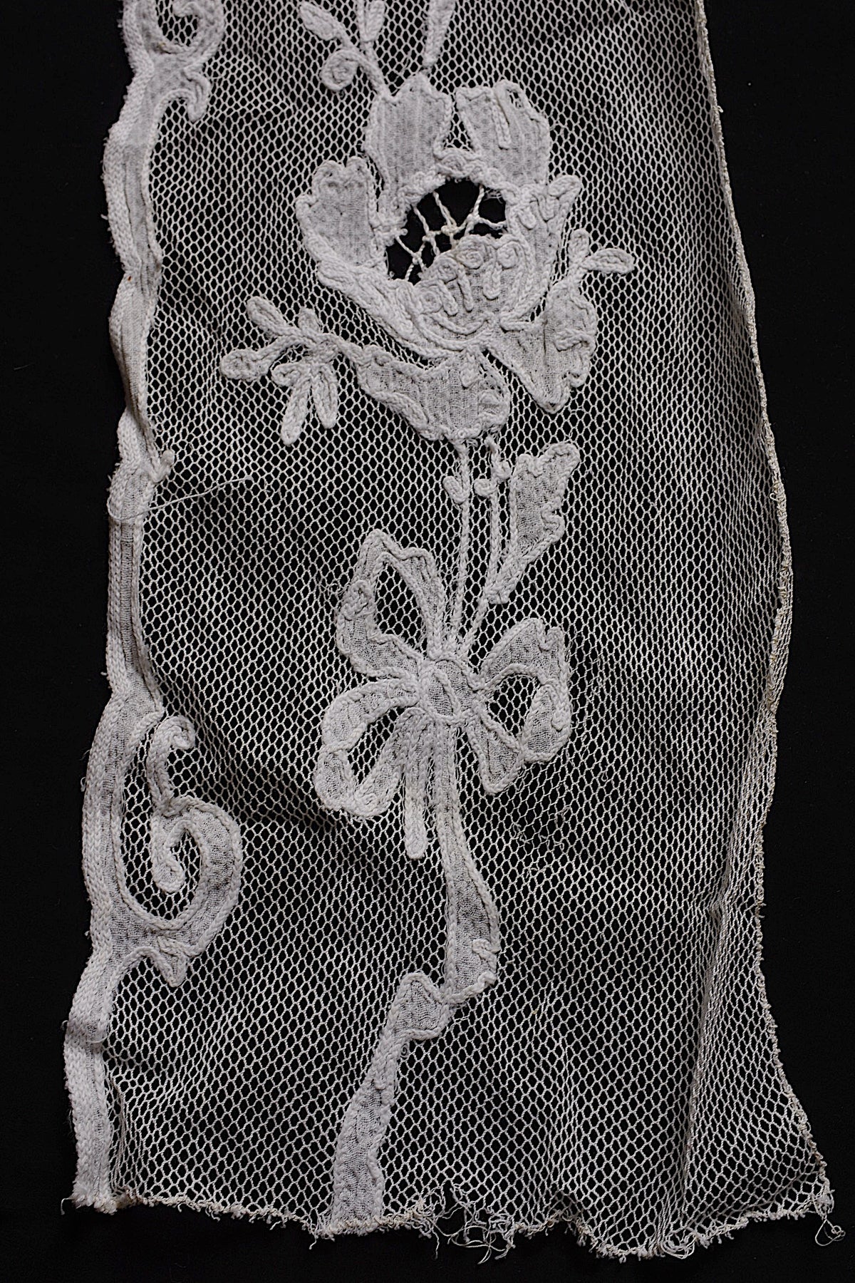 アンティークカーテン linge de maison ancienne 4
