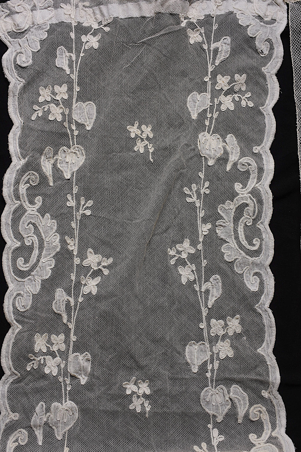 アンティークカーテン linge de maison ancienne 6