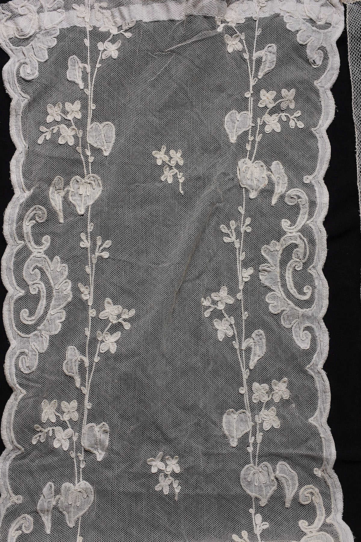 アンティークカーテン linge de maison ancienne 6