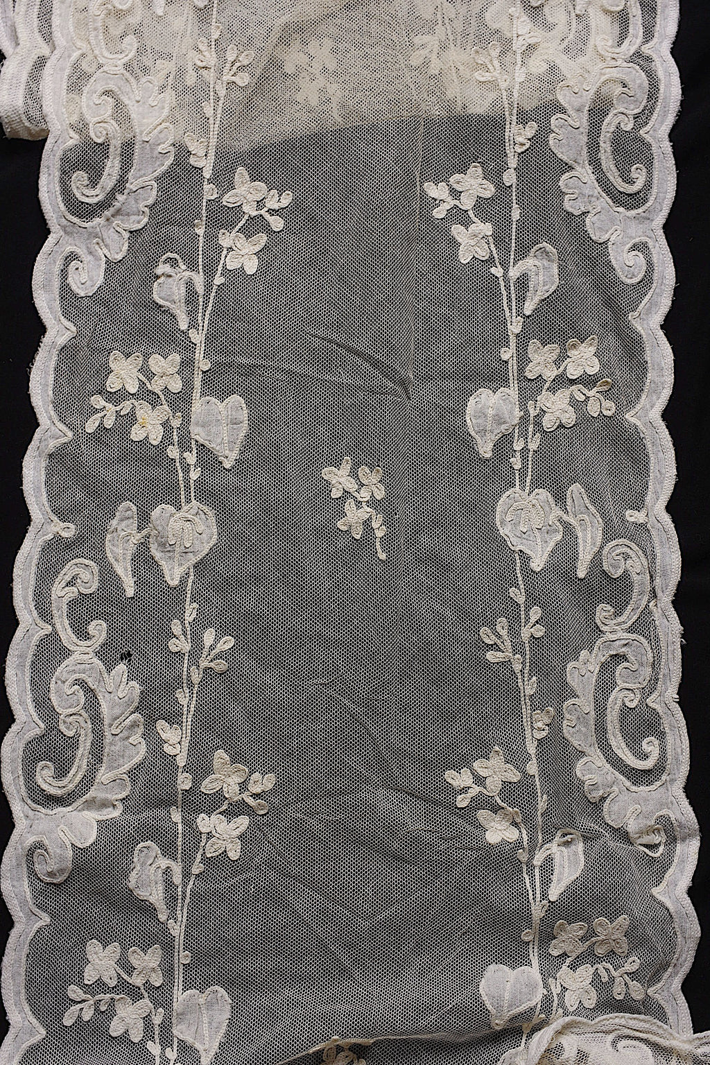 アンティークカーテン linge de maison ancienne 9
