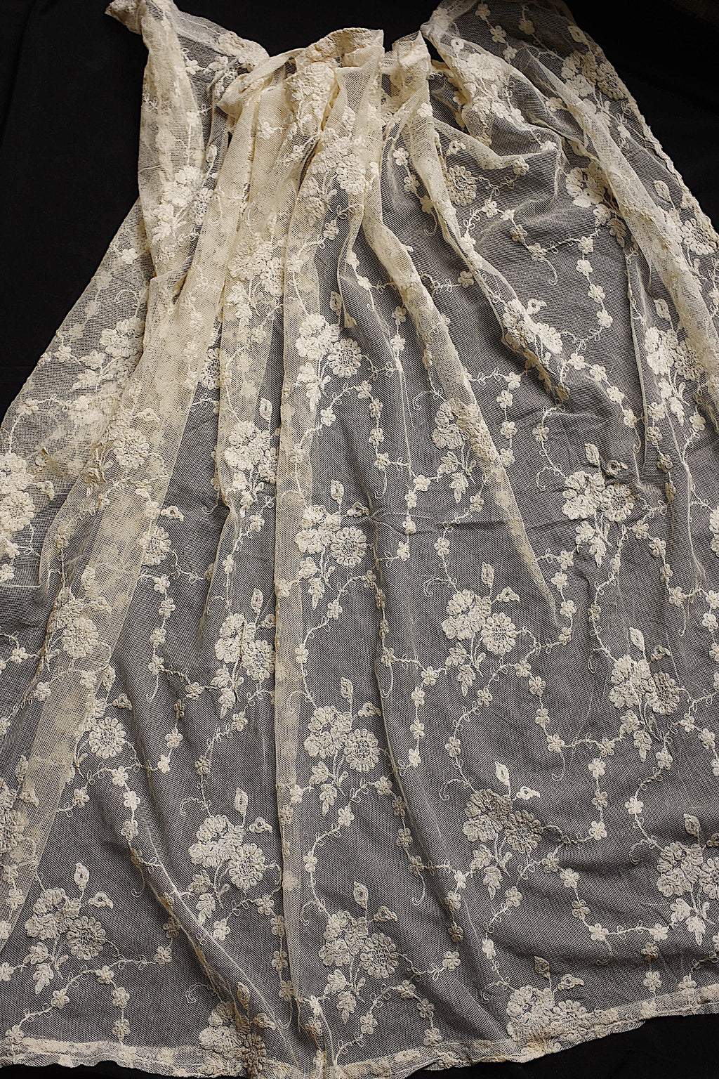 アンティークカーテン linge de maison ancienne 2