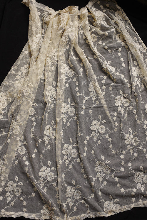 アンティークカーテン linge de maison ancienne 2