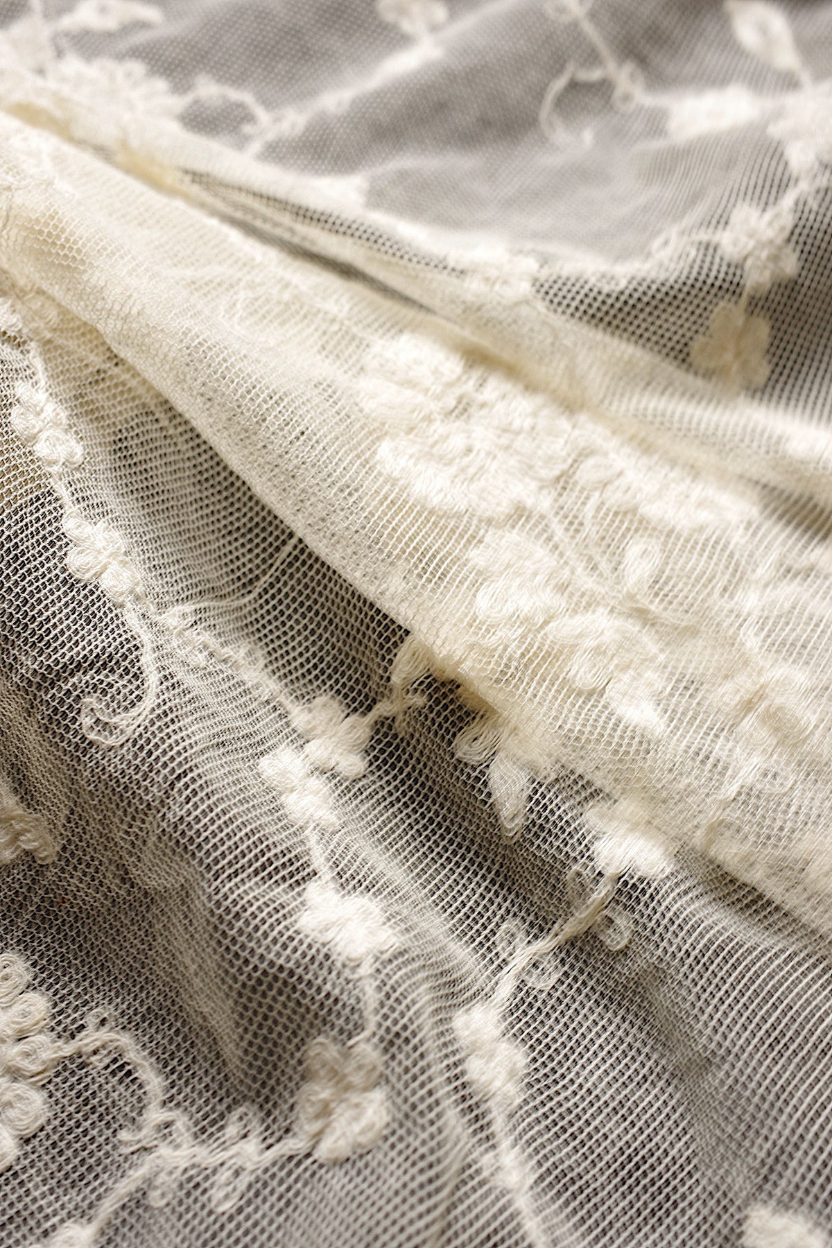 アンティークカーテン linge de maison ancienne 2 7