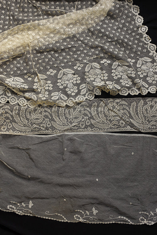 アンティークレース dentelle ancienne ハギレ 素材用