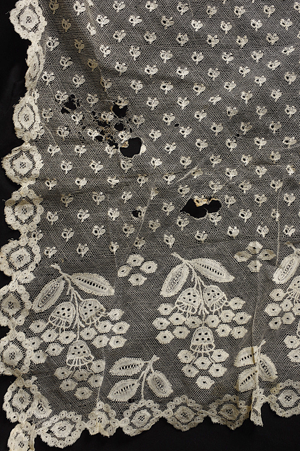 アンティークレース dentelle ancienne ハギレ 素材用 11