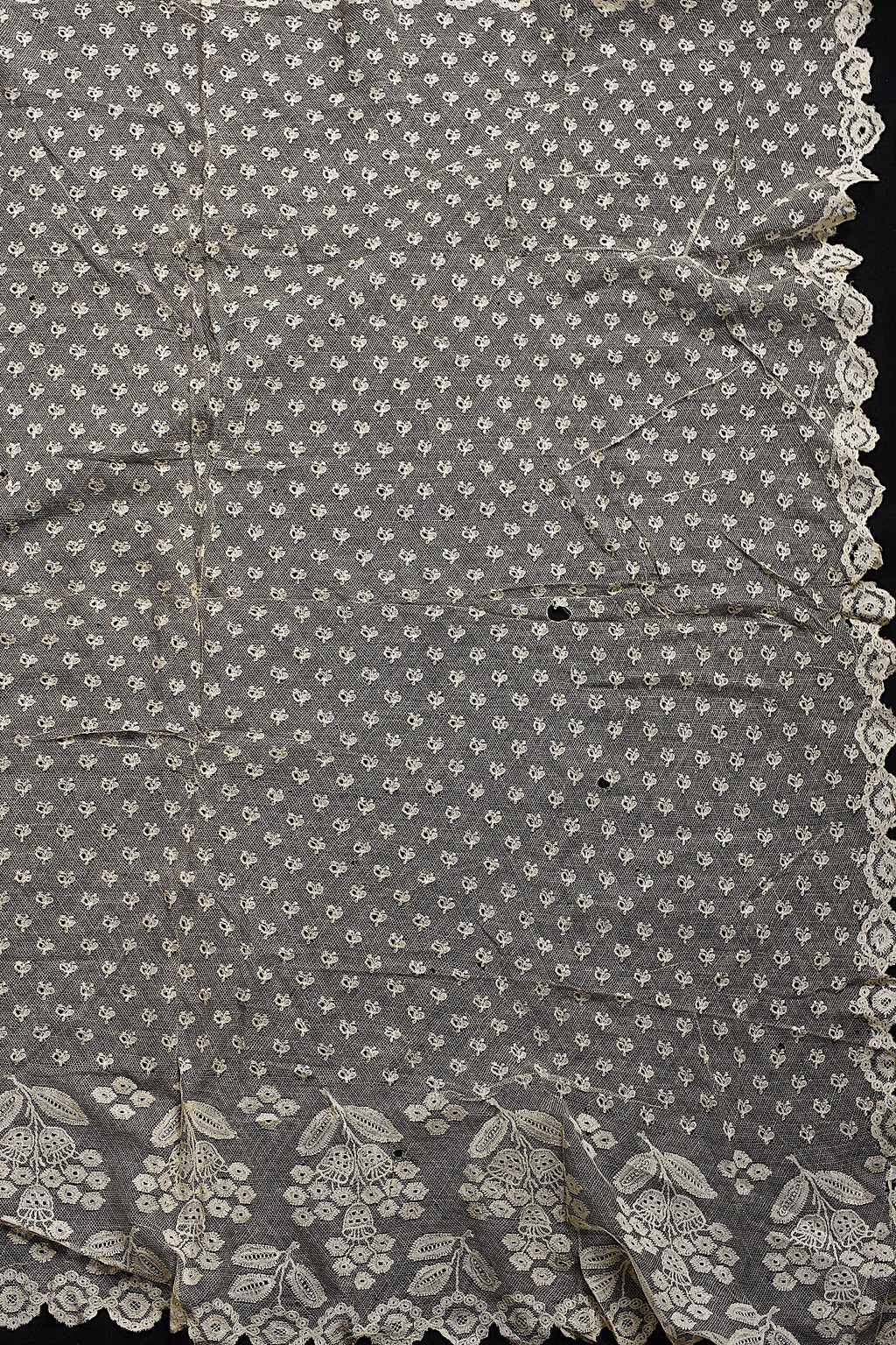 アンティークレース dentelle ancienne ハギレ 素材用 3