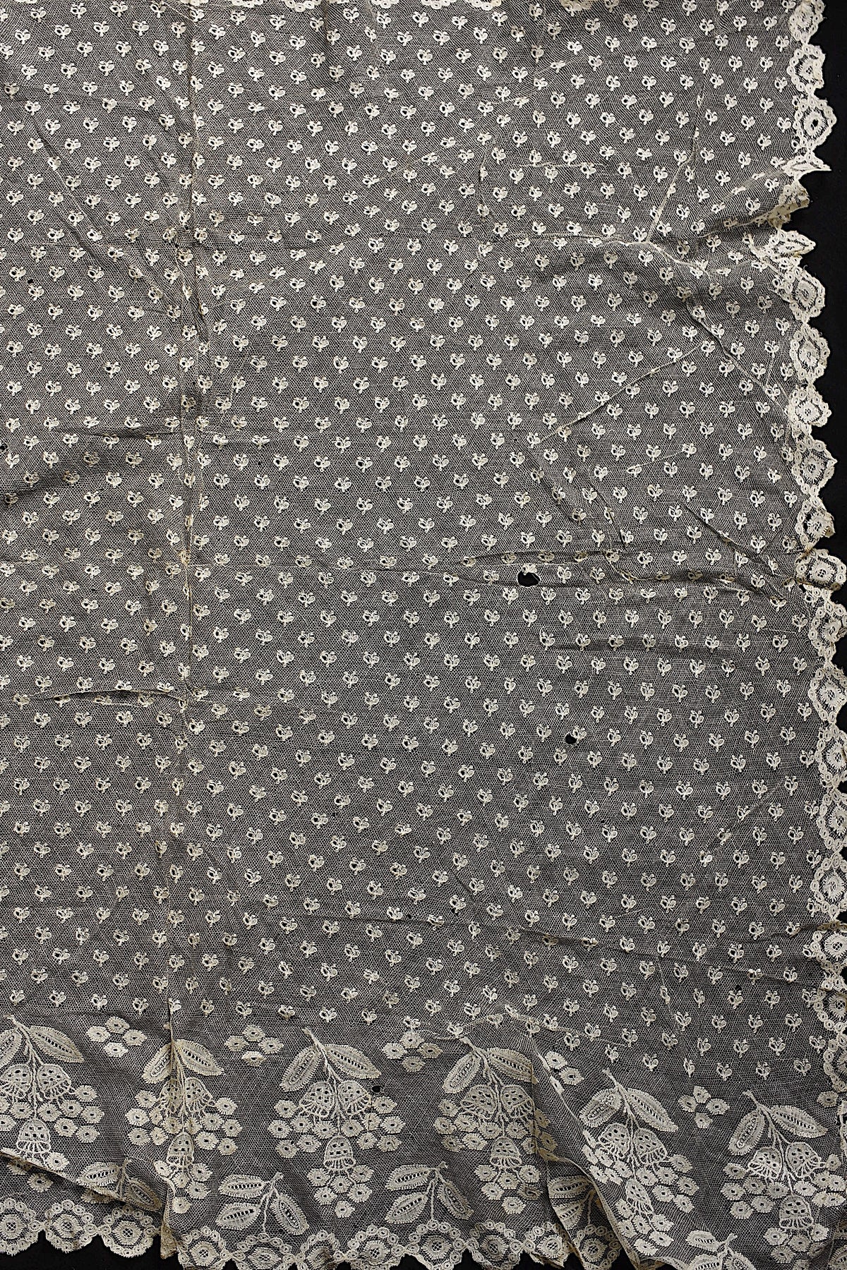 アンティークレース dentelle ancienne ハギレ 素材用 3