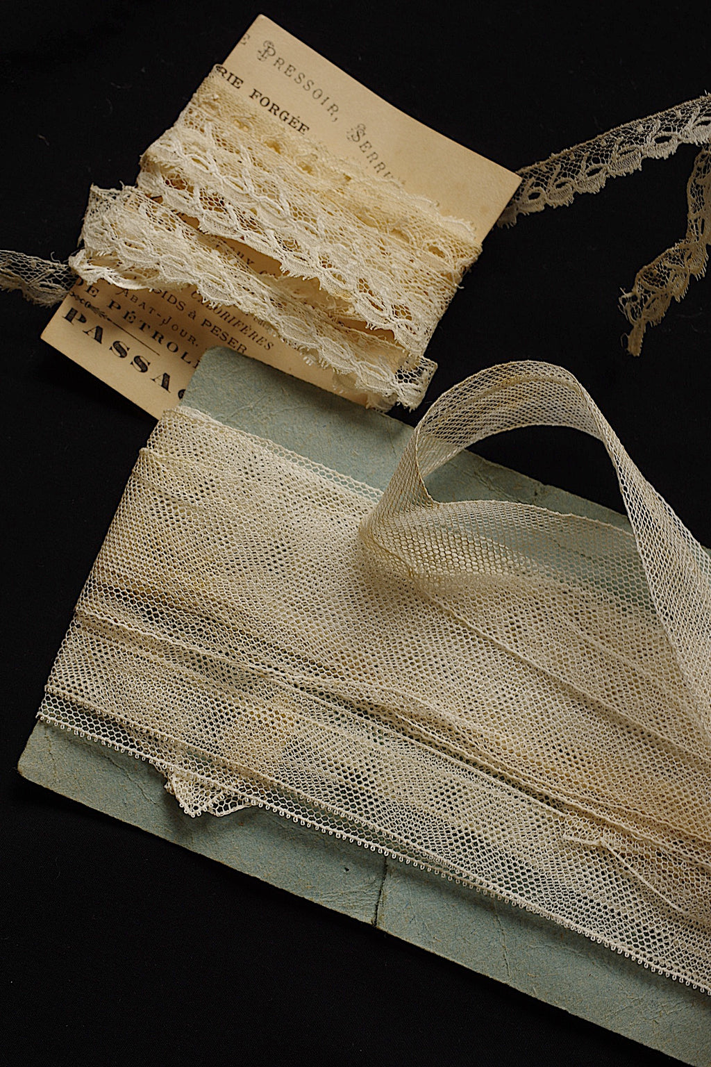 アンティークレース dentelle ancienne チュールテープlot