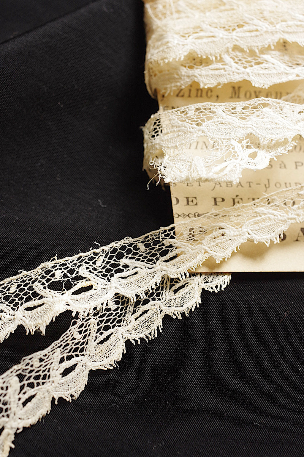 アンティークレース dentelle ancienne チュールテープlot 5