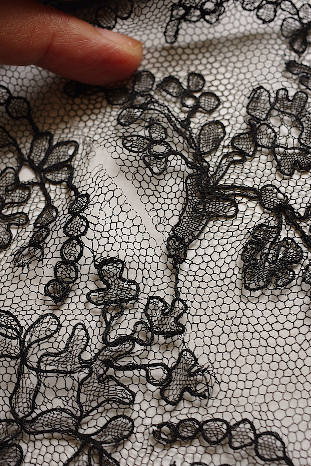 アンティークレース dentelle ancienne シャンティイ 356cm 6