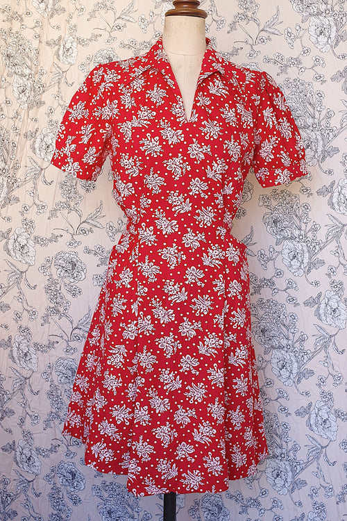ヴィンテージワンピース vêtement vintage 花柄