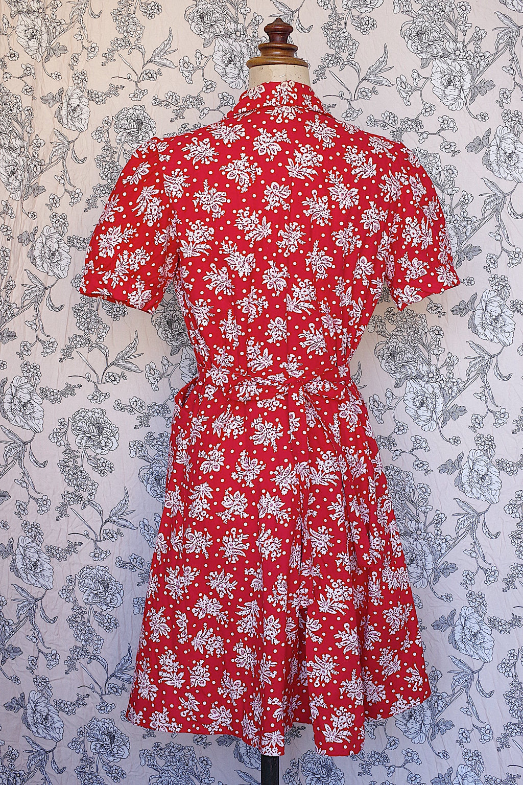 ヴィンテージワンピース vêtement vintage 花柄 7