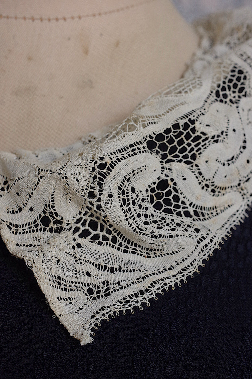 アンティークワンピース vêtement antique ネイヴィー 14