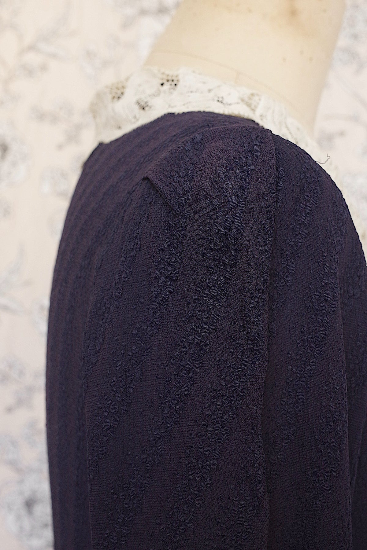 アンティークワンピース vêtement antique ネイヴィー 6