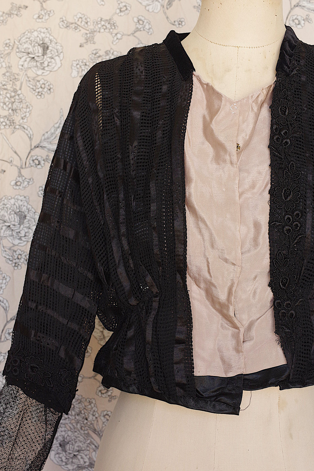 アンティークブラウス vêtement antique corsage 3