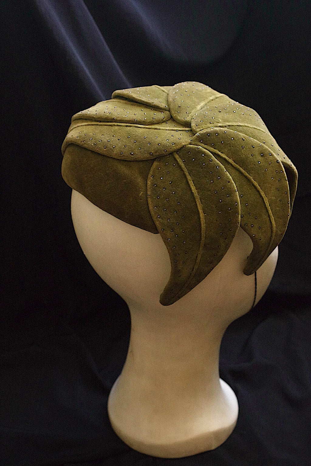 アンティーク帽子 chapeau ancien 葉っぱ 3