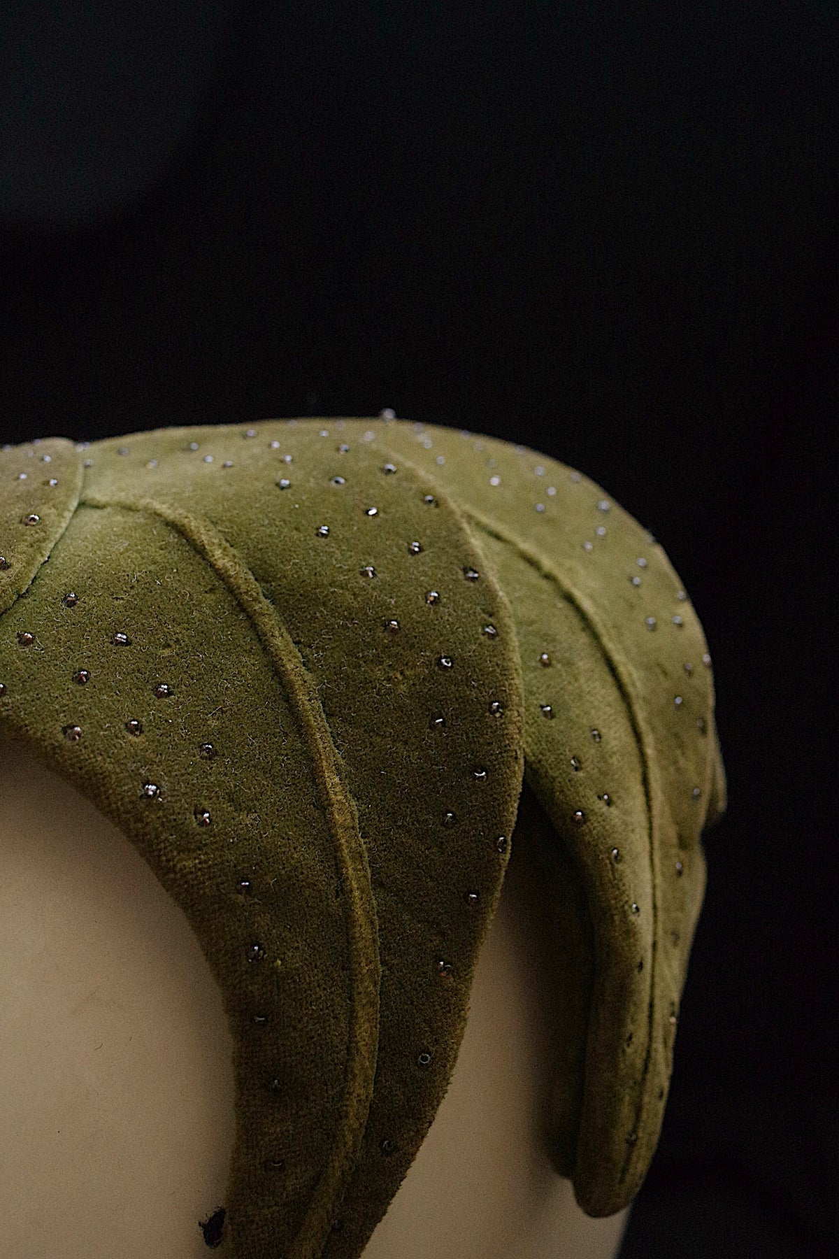 アンティーク帽子 chapeau ancien 葉っぱ 8