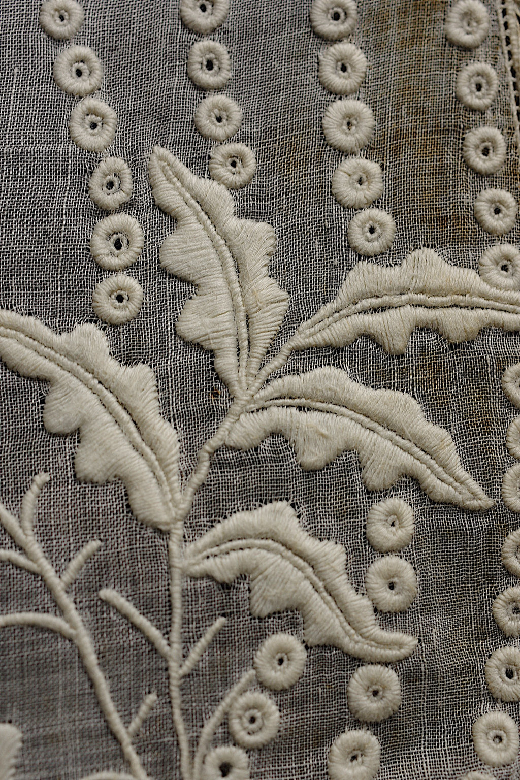アンティークハンカチ mouchoir ancien 刺繍 3