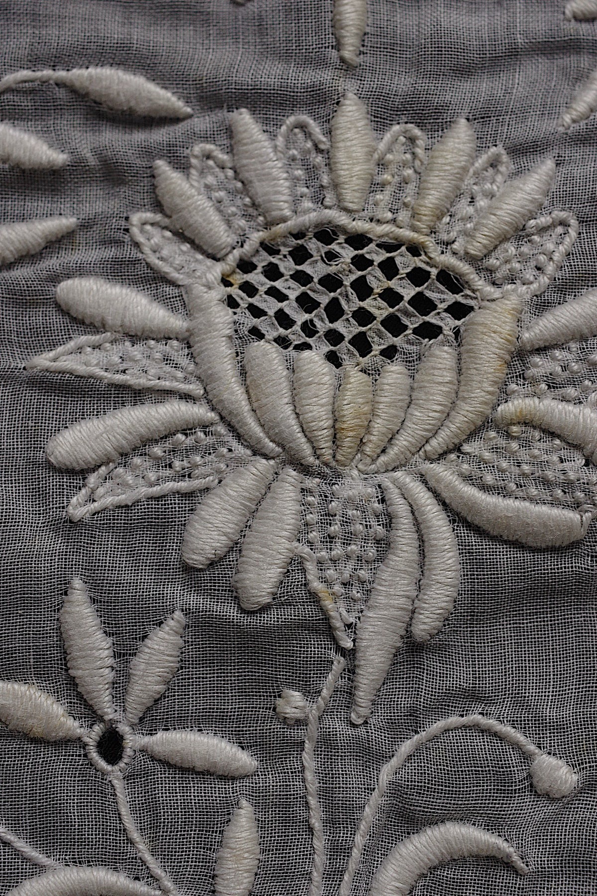 アンティークレース dentelle ancienne 刺繍クロス 素材用 11