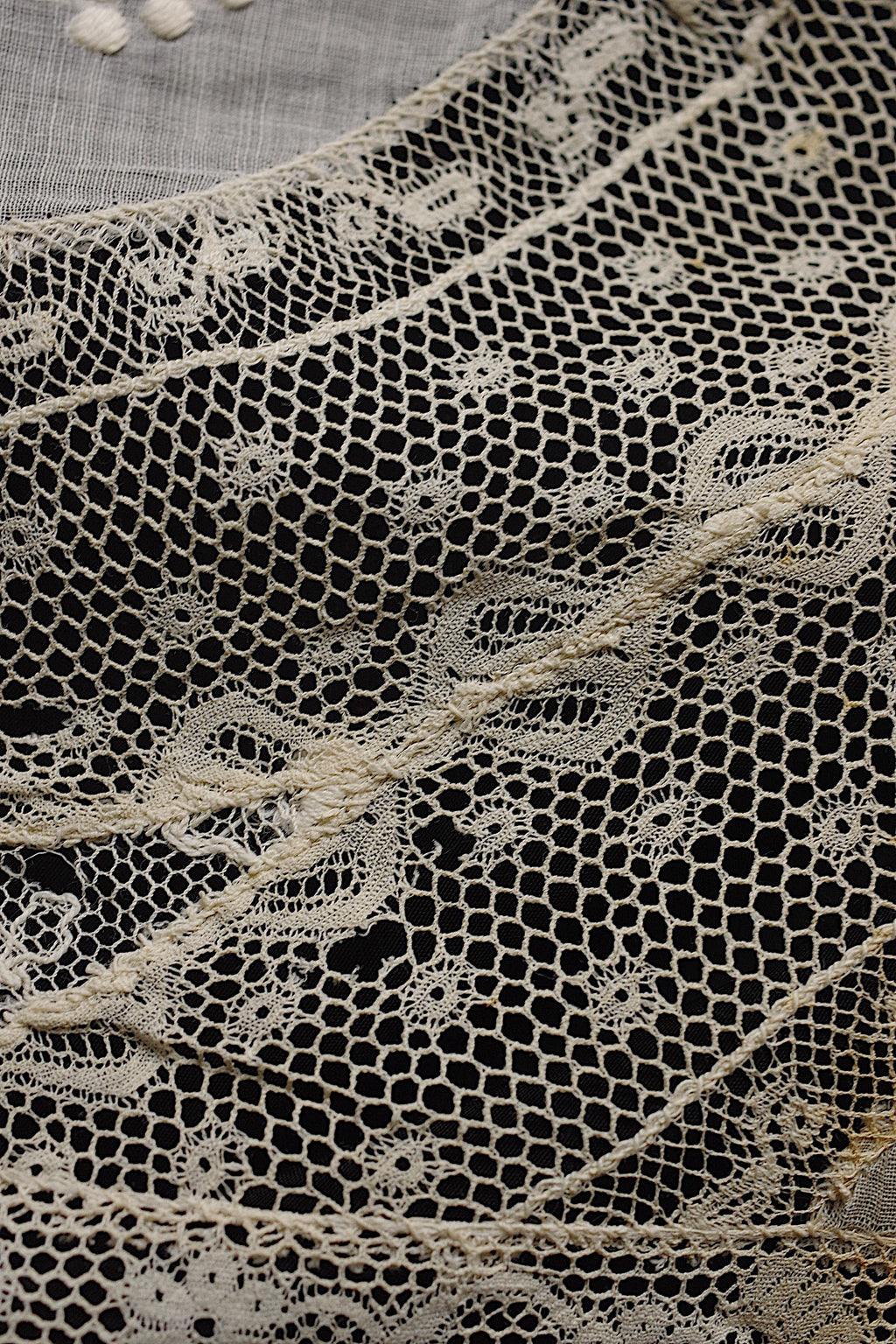アンティークレース dentelle ancienne 刺繍クロス 素材用 8