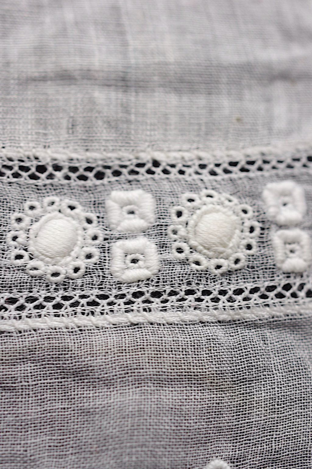 アンティークハンカチ mouchoir ancien 刺繍 2枚 素材用 6