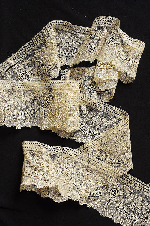 アンティークレース dentelle ancienne ブリュクセルレース133cm