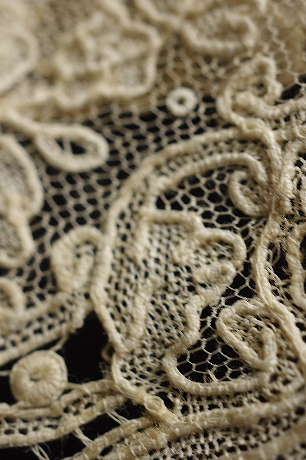 アンティークレース dentelle ancienne ブリュクセルレース133cm 5