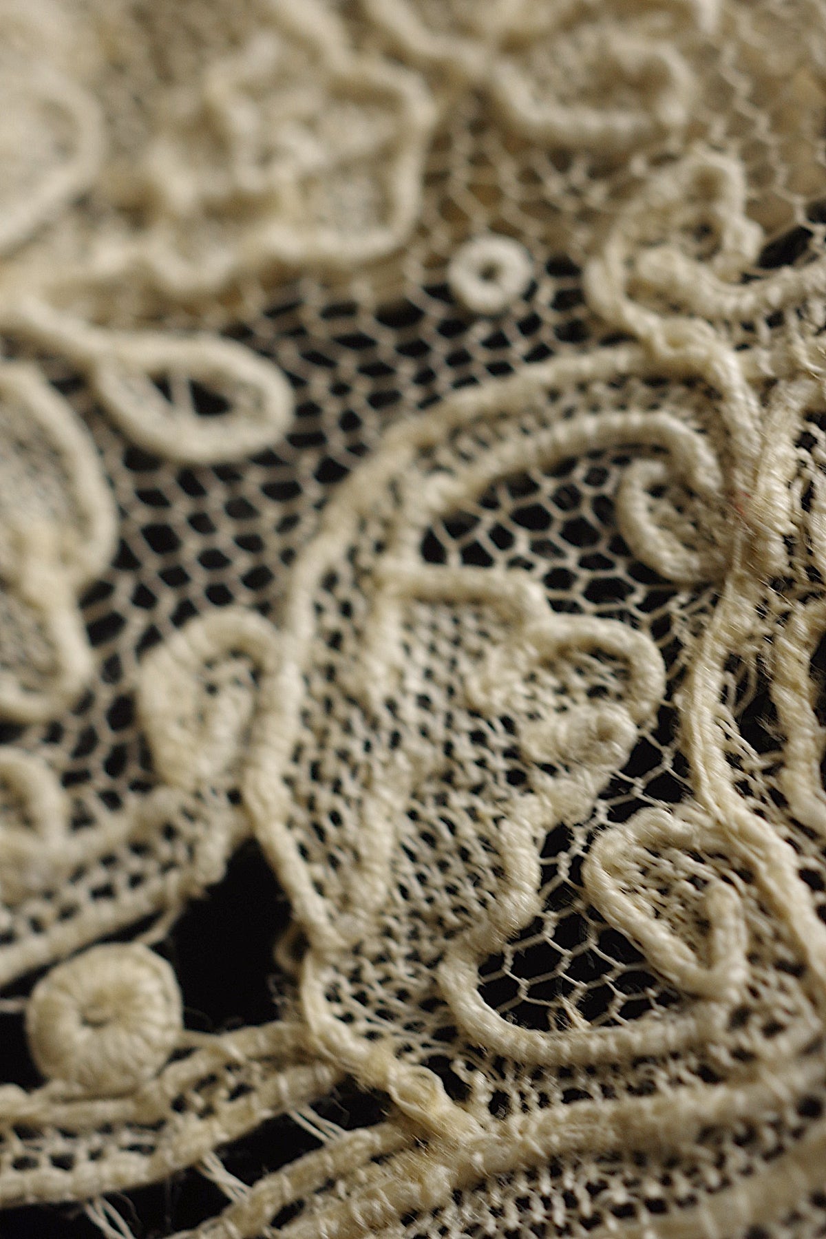 アンティークレース dentelle ancienne ブリュクセルレース133cm 5