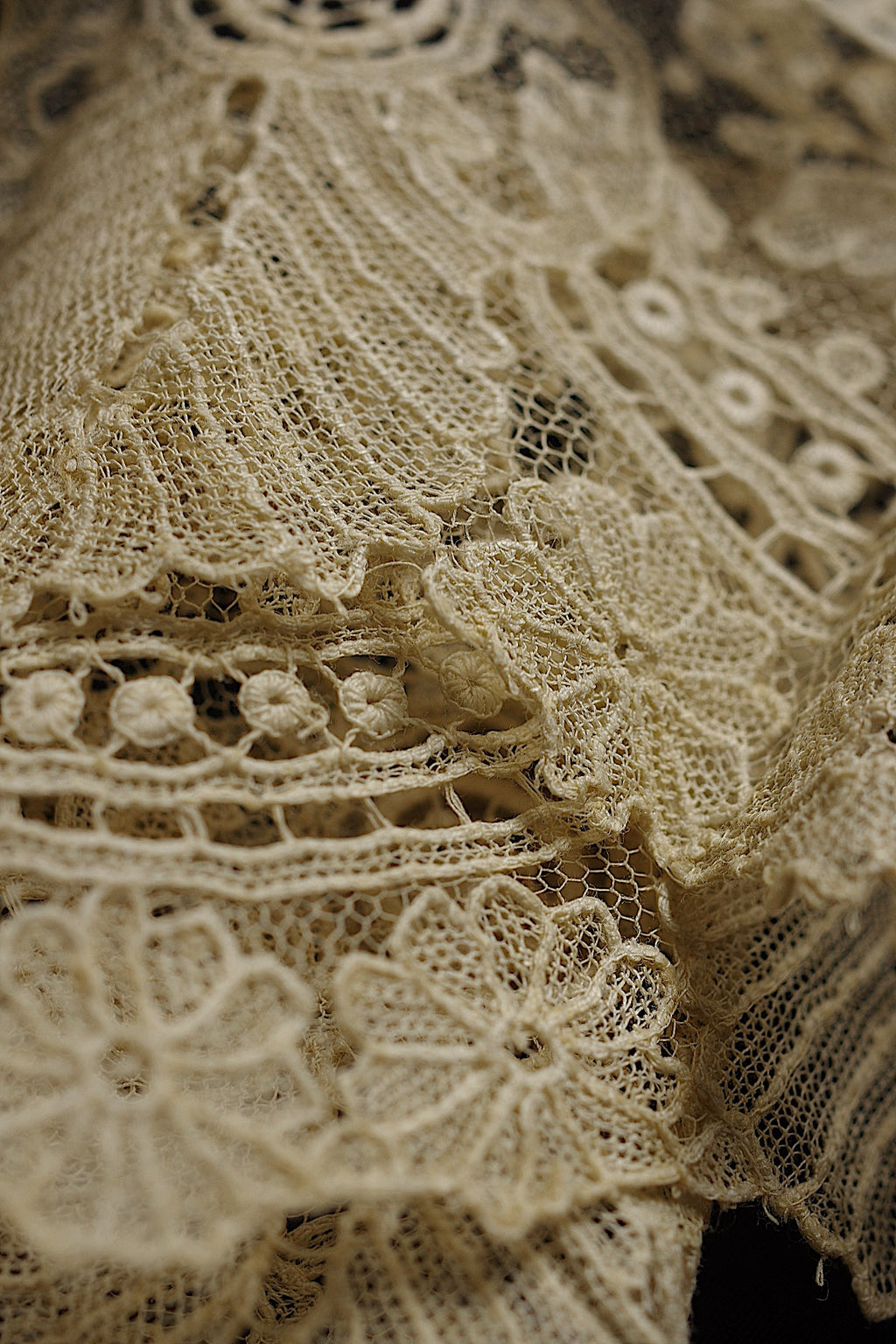 アンティークレース dentelle ancienne ブリュクセルレース133cm 6