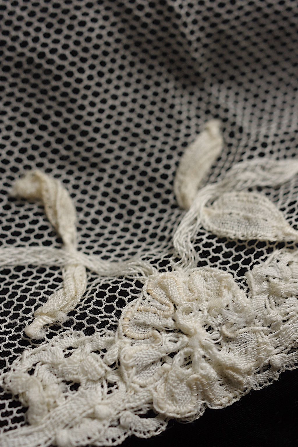 アンティークレース dentelle ancienne チュールベール 9