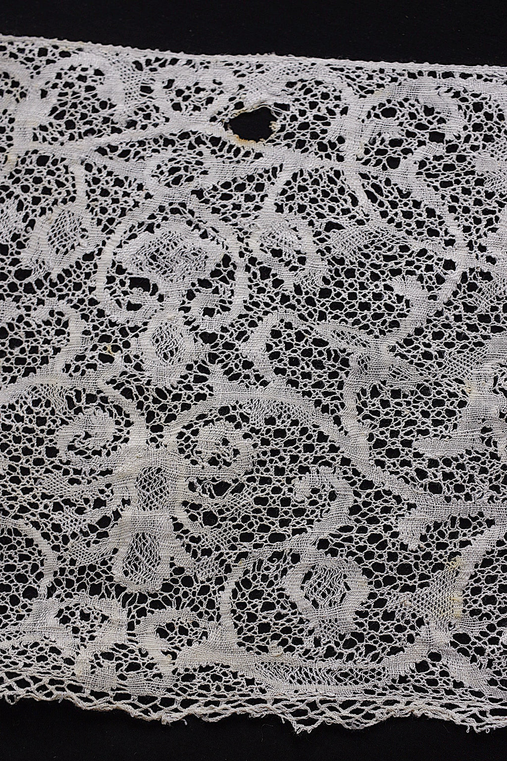 アンティークレース dentelle ancienne 幅広ボビンレース 340cm 3