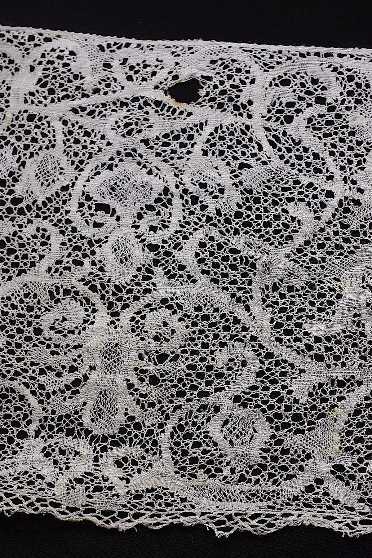 アンティークレース dentelle ancienne 幅広ボビンレース 340cm 3