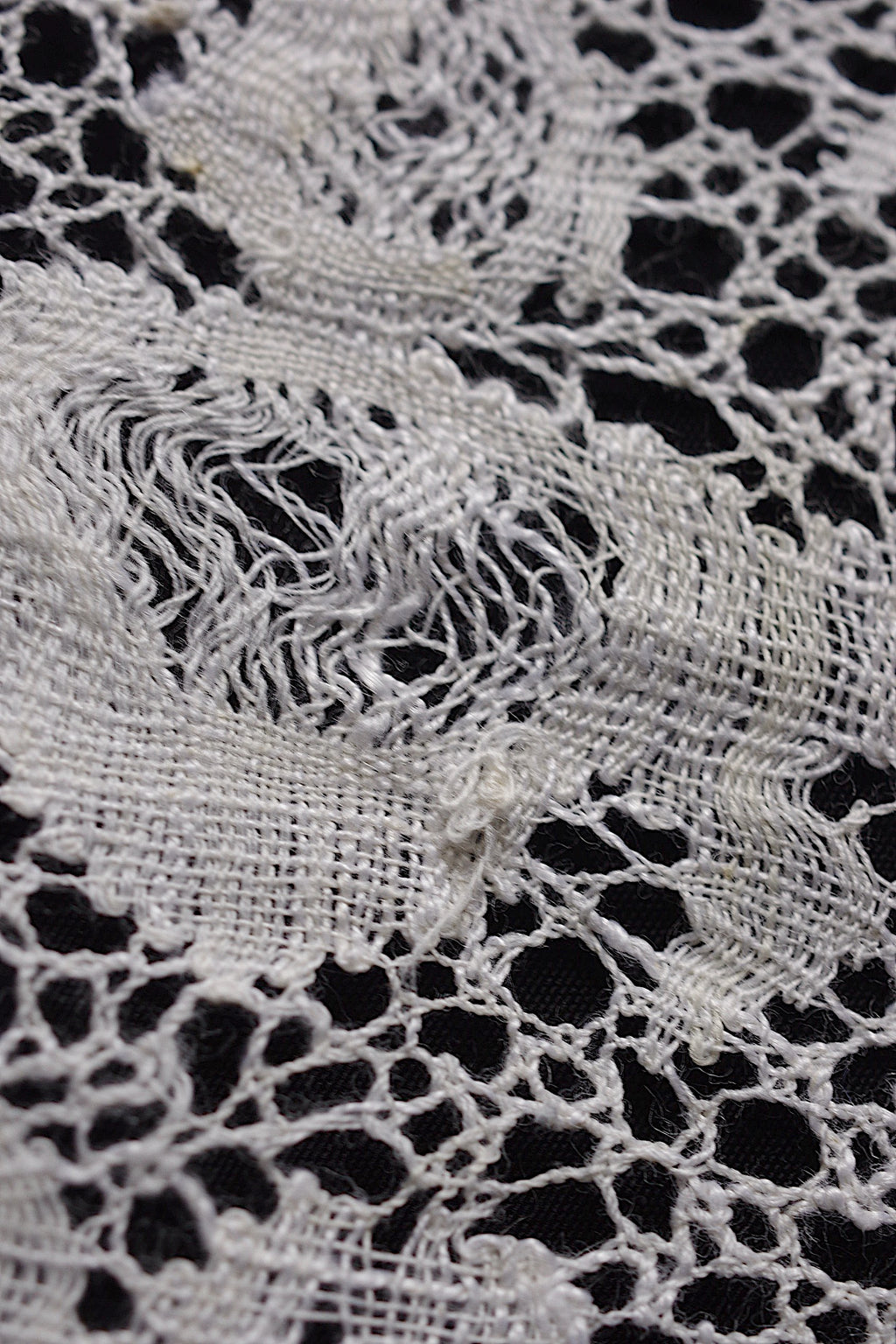 アンティークレース dentelle ancienne 幅広ボビンレース 340cm 4