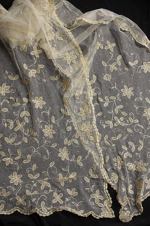 アンティークレース dentelle ancienne チュール