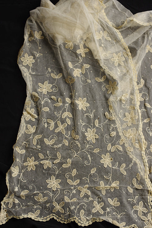 アンティークレース dentelle ancienne チュール 2