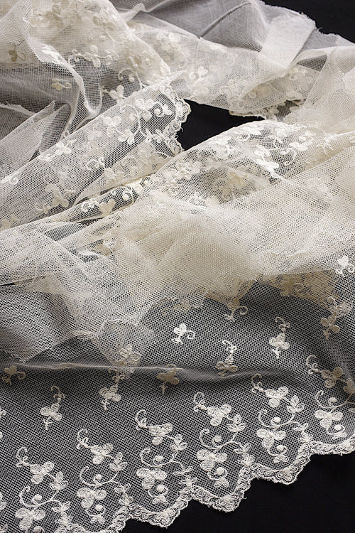 アンティークレース dentelle ancienne 275cm