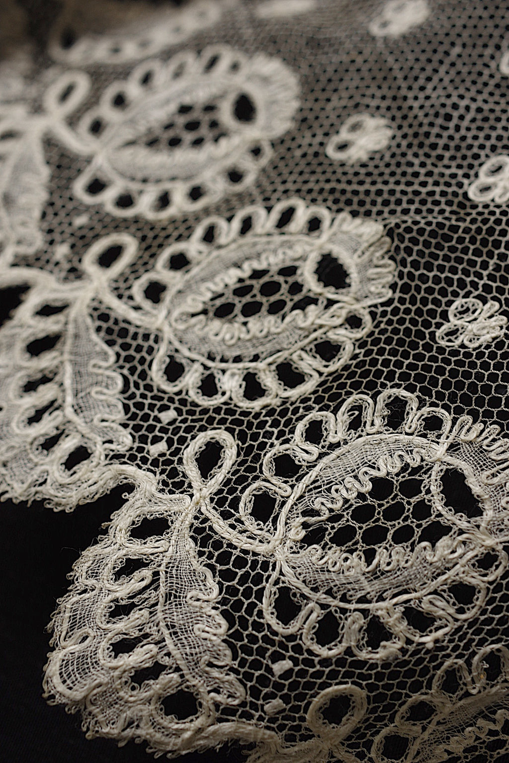 アンティークレース dentelle ancienne 193cm 4
