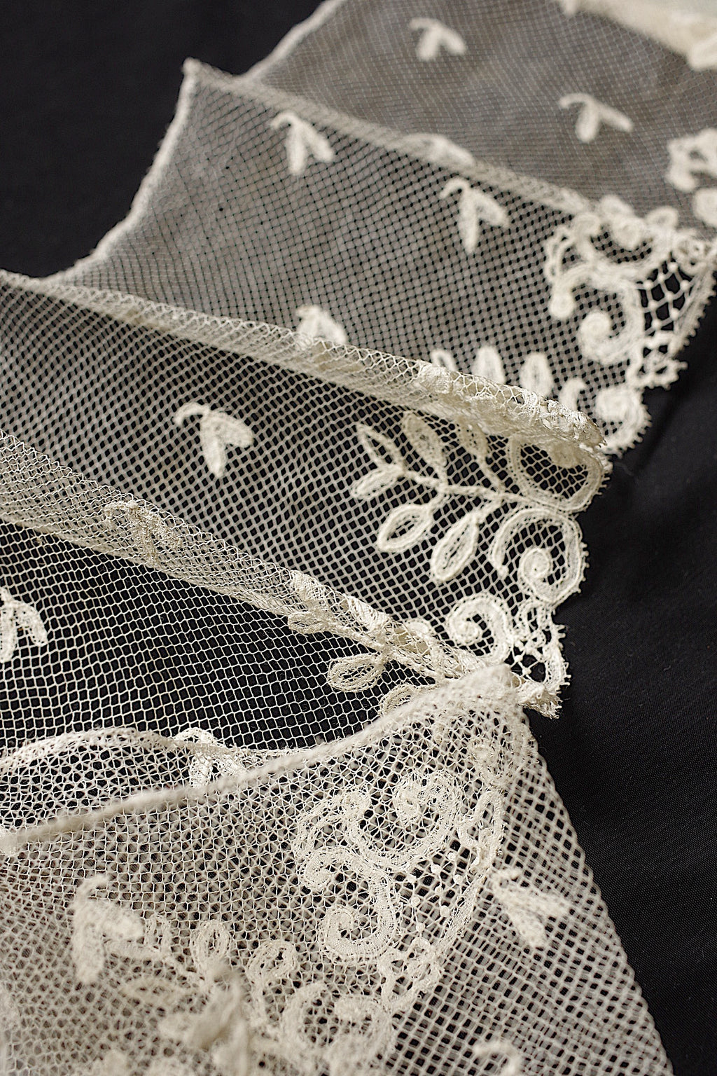 アンティークレース dentelle ancienne 168cm 5