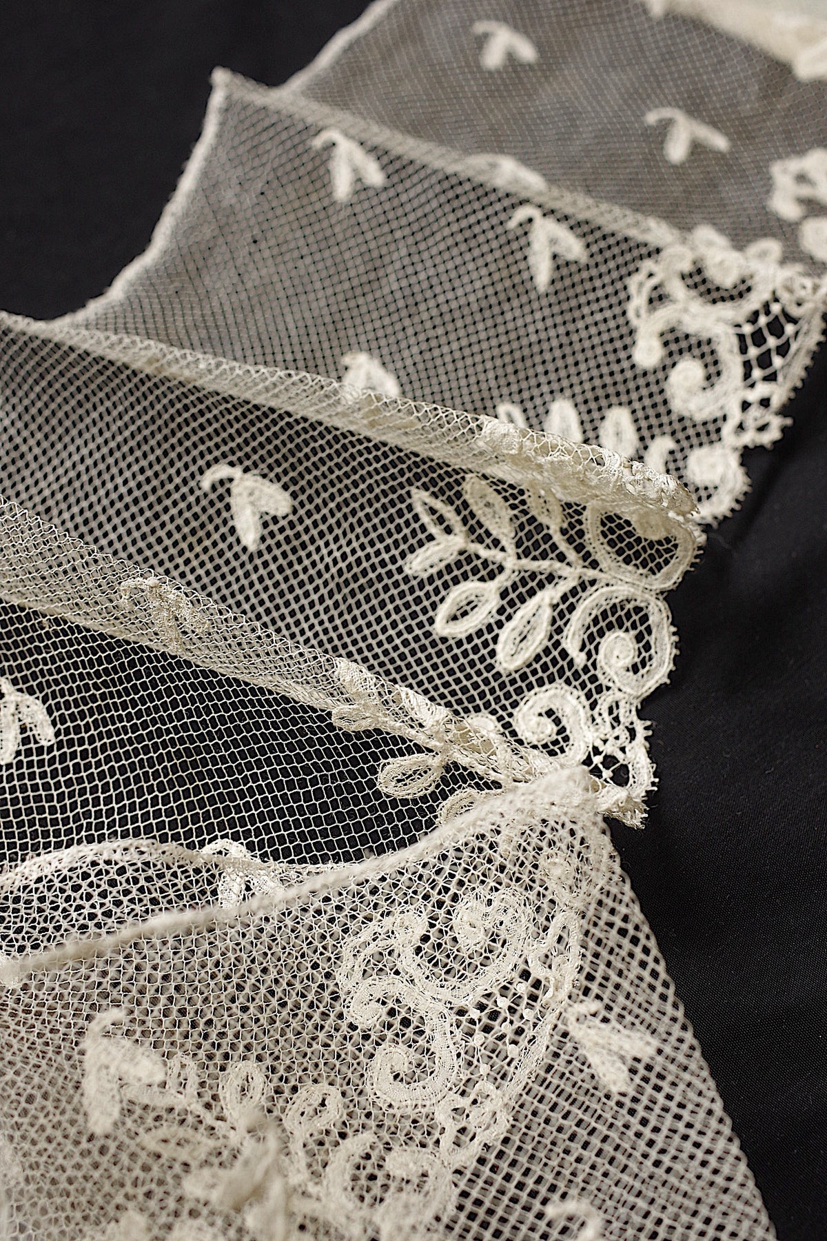 アンティークレース dentelle ancienne 168cm 5