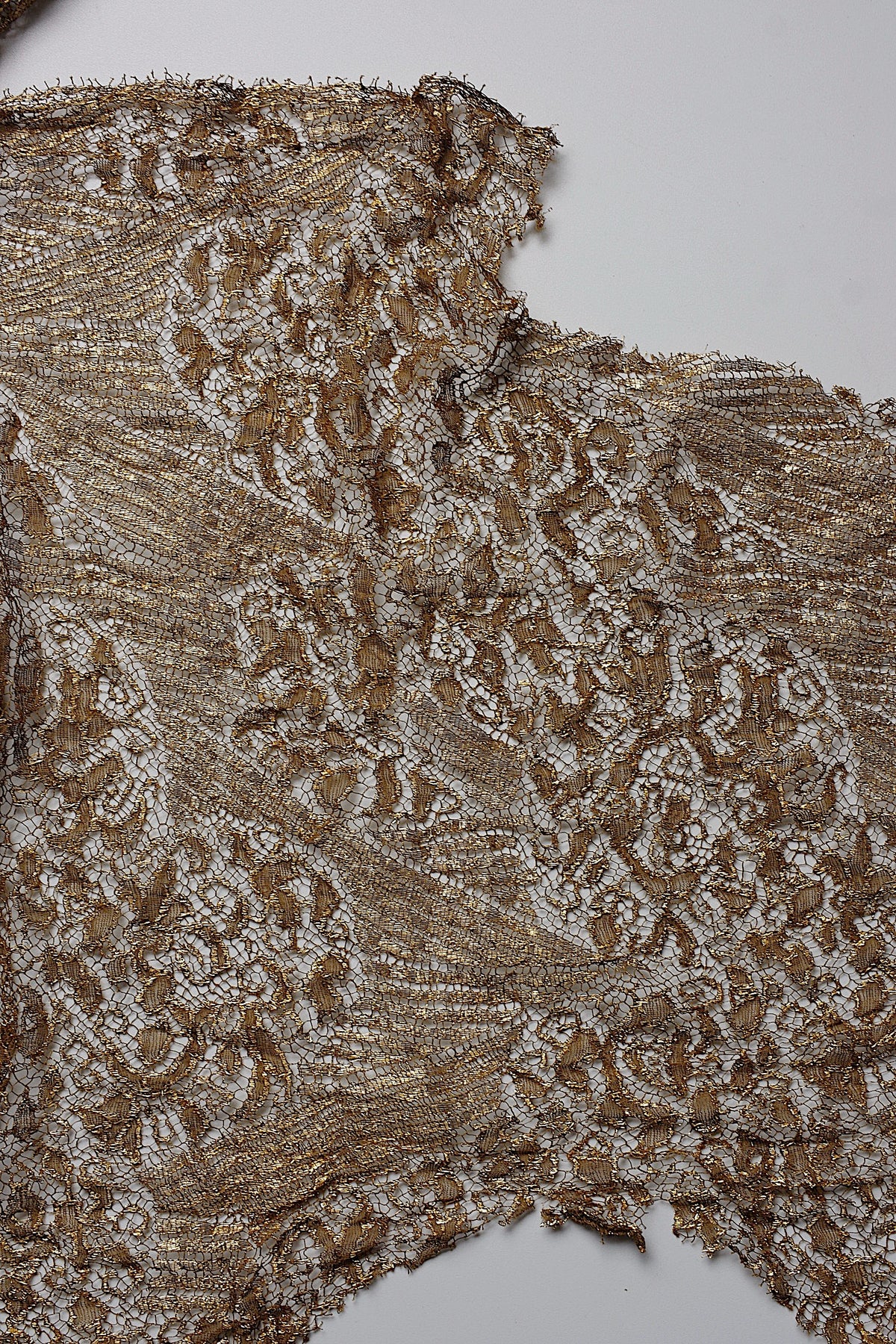 アンティークレース dentelle ancienne メタルレース ハギレ lot 10