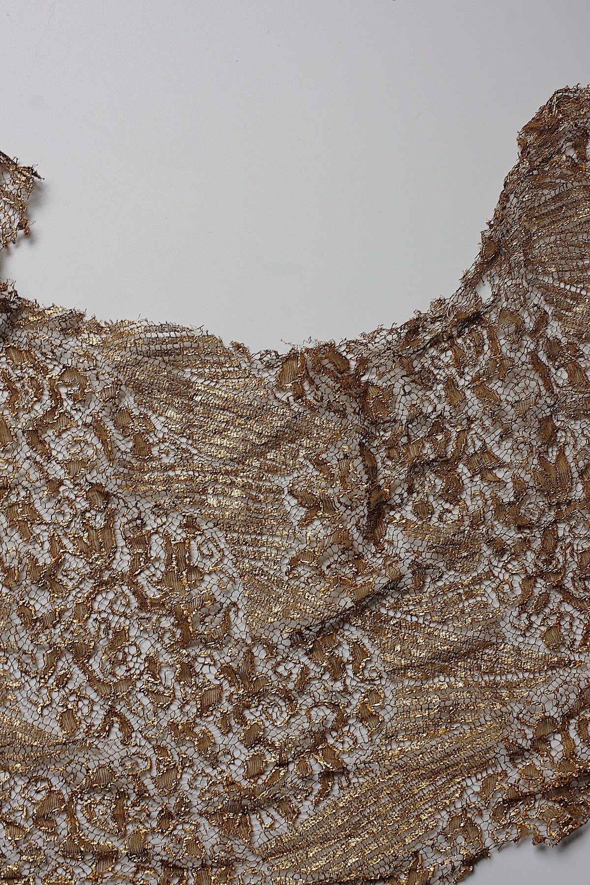 アンティークレース dentelle ancienne メタルレース ハギレ lot 11