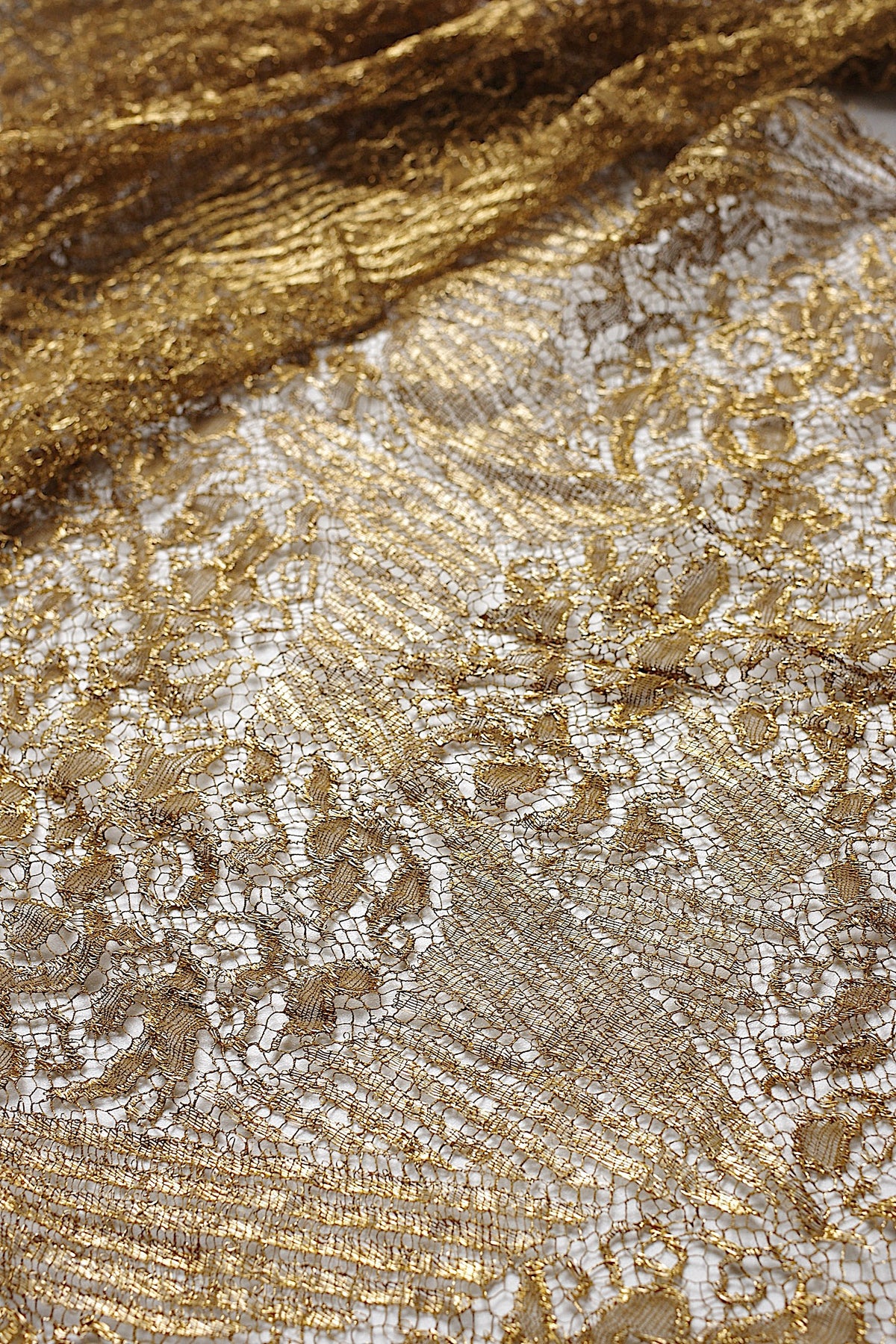 アンティークレース dentelle ancienne メタルレース ハギレ lot 15