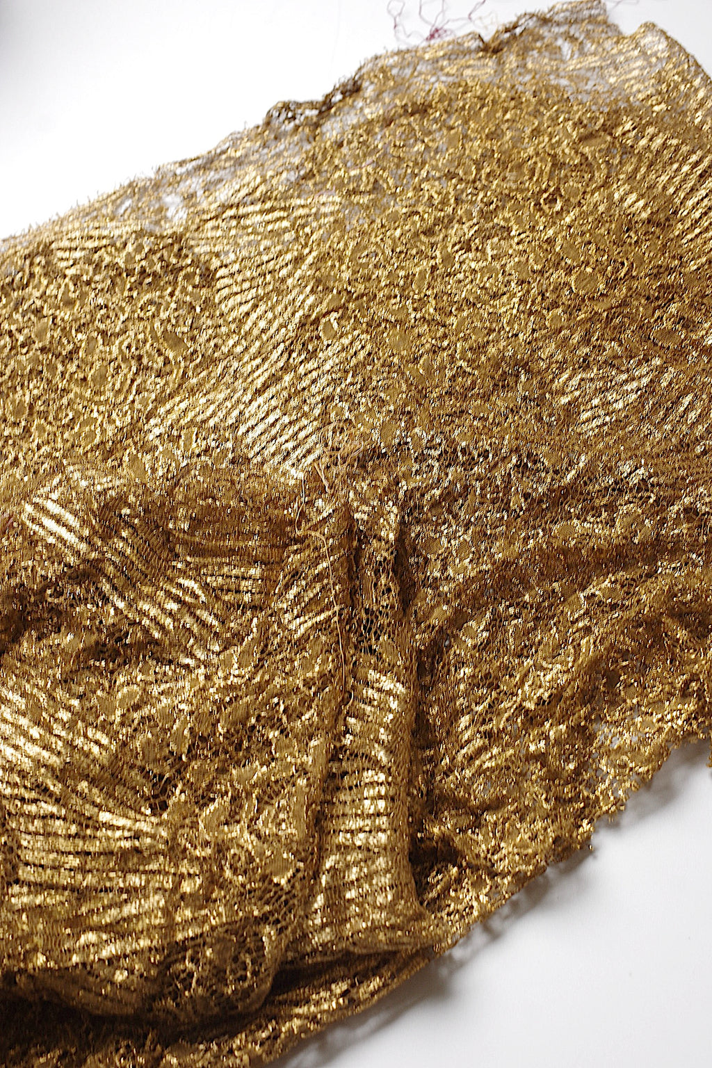 アンティークレース dentelle ancienne メタルレース ハギレ lot 17
