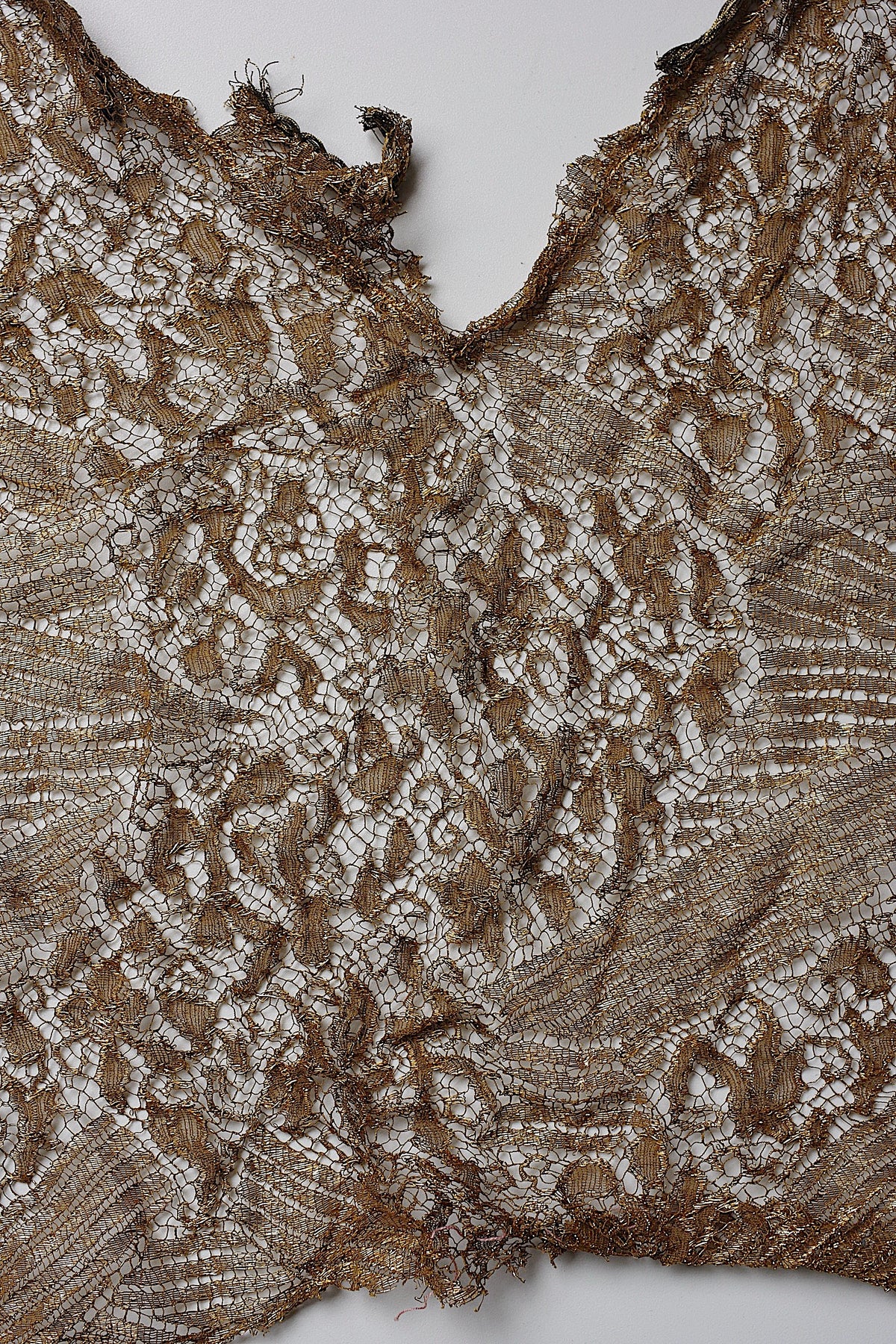 アンティークレース dentelle ancienne メタルレース ハギレ lot 4