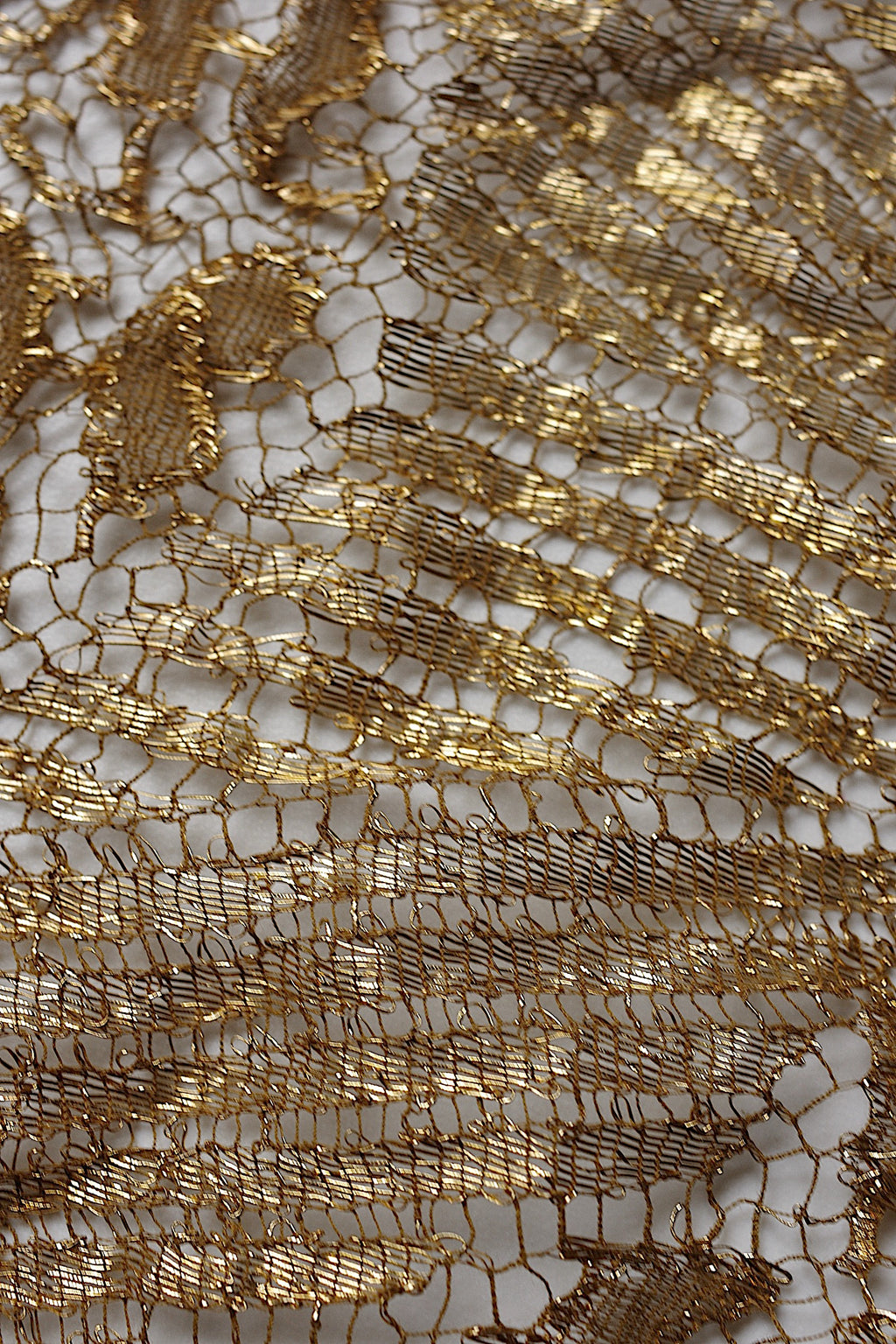 アンティークレース dentelle ancienne メタルレース ハギレ lot 5