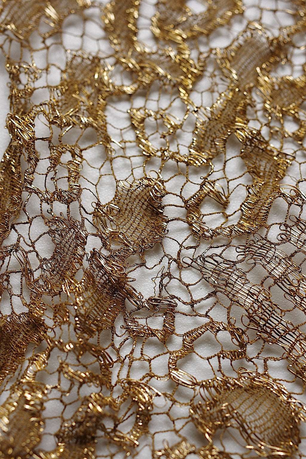 アンティークレース dentelle ancienne メタルレース ハギレ lot 8
